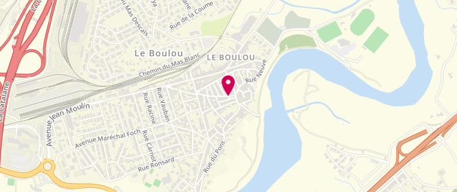 Plan de Boulangerie Codinach, 4 Rue de l'Évolution Sociale, 66160 Le Boulou
