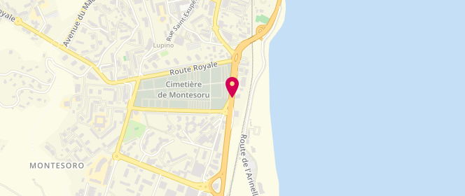Plan de Les 3 C, Lieu Dit Puretto Route Nationale 193
145 Avenue Sampiero Corso, 20600 Bastia