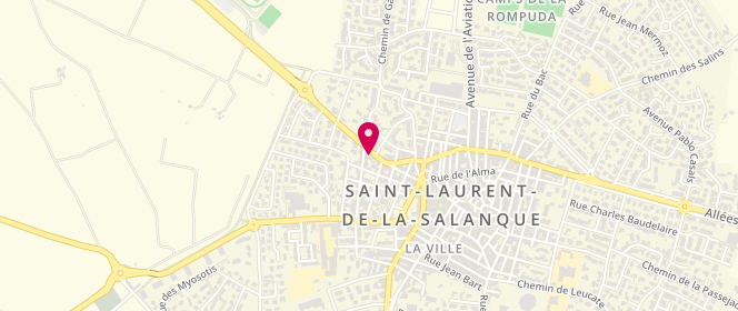 Plan de Les Pains de Jumy, 17 avenue Alsace Lorraine, 66250 Saint-Laurent-de-la-Salanque