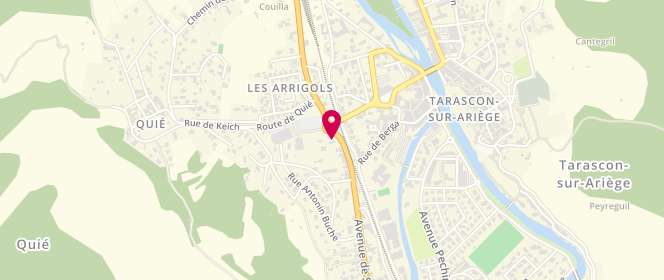 Plan de La Mie Dorée, 12 avenue Saint-Roch, 09400 Tarascon-sur-Ariège