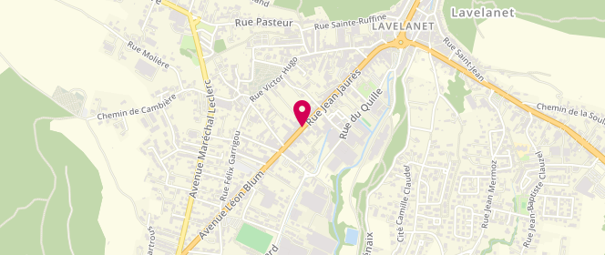 Plan de Societe Nouvelle Boulangerie Louis Piquemal, 77 Rue Jean Jaures, 09300 Lavelanet