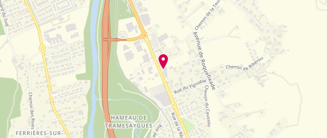 Plan de Boulangerie Evidence, Route d'Espagne, 09000 Foix