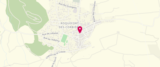 Plan de Trouillet, 3 Rue Commerce, 11540 Roquefort-des-Corbières