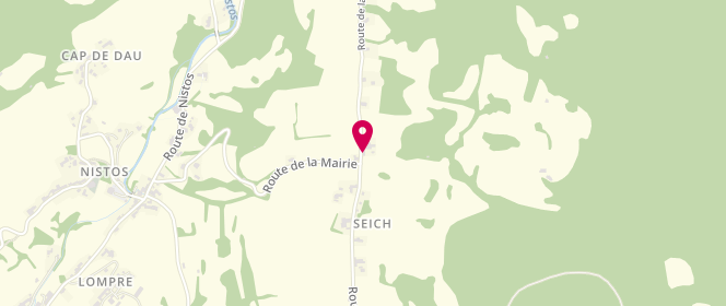 Plan de La Flûte enchantée, 10 Route de la Coste, 65150 Seich