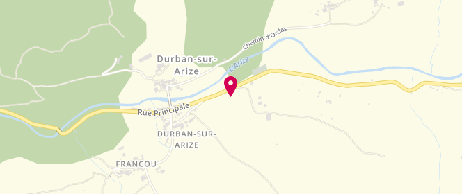 Plan de Le Fournil du Petit Prince, 6 Chemin de Francou, 09240 Durban-sur-Arize