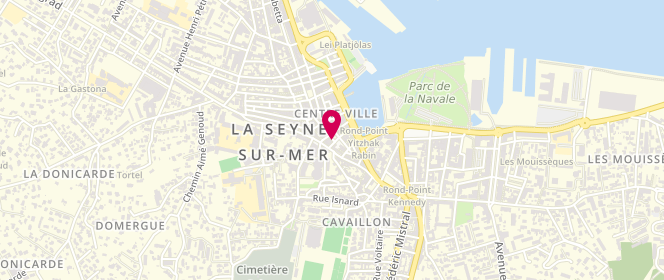 Plan de Boulangerie de la Placette, 41 Rue Franchipani, 83500 La Seyne-sur-Mer