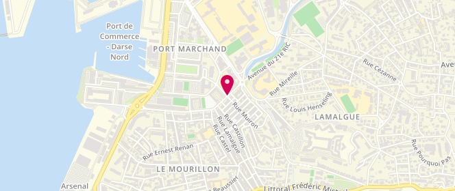 Plan de Maison Sarroche, 6 Rue Muiron
Boulevard Bazeilles, 83000 Toulon