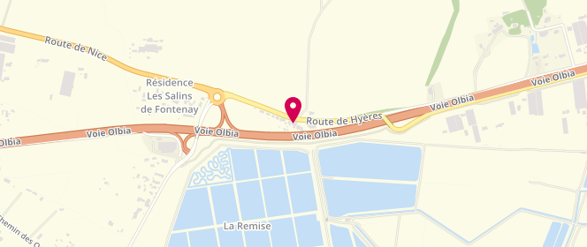 Plan de La Gaudina, 3346 Route de Nice Saint Nicolas - Mauvanne, 83400 Hyères