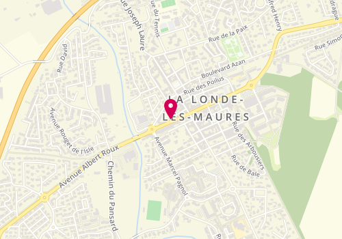 Plan de Maison Sarroche, Av. Albert Roux, 83250 La Londe-les-Maures