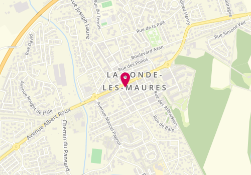 Plan de Les 3 Délices, 2 avenue Georges Clemenceau, 83250 La Londe-les-Maures