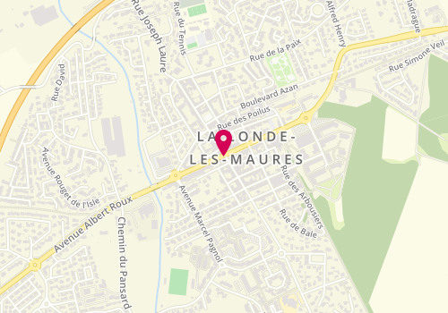 Plan de GRICOURT Roger Jean Charles, 1 avenue Albert Roux, 83250 La Londe-les-Maures
