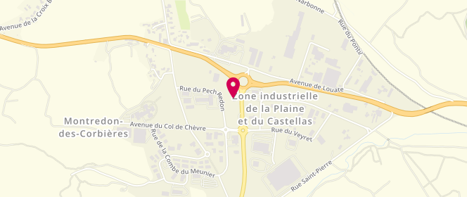 Plan de Boulangerie du Castellas, 165 Rue du Pech Redon Zone Artisanale du Castellas, 11100 Montredon-des-Corbières