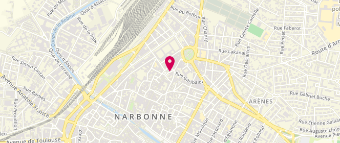Plan de Boulangerie Chulio, 29 Rue Ancienne Prte de Béziers, 11100 Narbonne