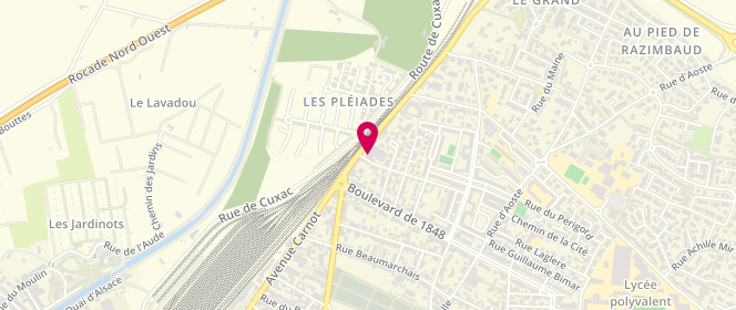 Plan de Le Fournil de Gilles, 58 avenue Carnot, 11100 Narbonne