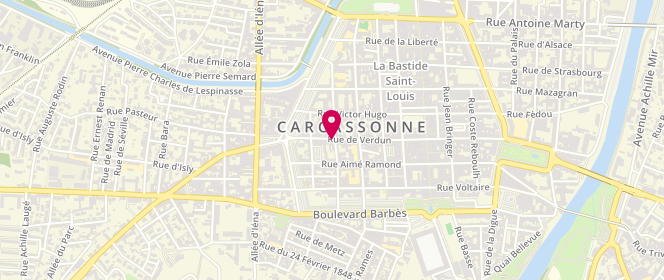Plan de Banette, 83 Rue de Verdun, 11000 Carcassonne