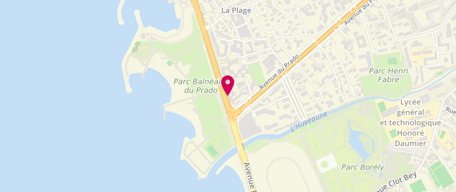 Plan de Banette, 95 promenade Georges Pompidou, 13008 Marseille