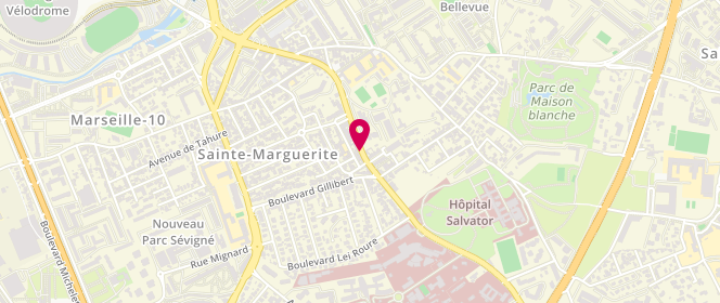 Plan de Vartabedian Gilbert, 172 Boulevard de Sainte-Marguerite, 13009 Marseille