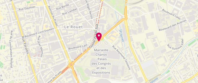 Plan de La Banette du Stade, 52 Boulevard Rabatau, 13008 Marseille