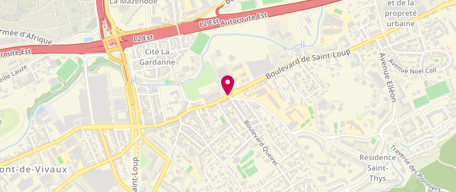 Plan de Lml, 126 Boulevard de Saint Loup 2 Boulevard Queirel, 13010 Marseille