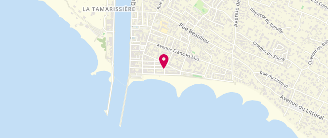 Plan de Boulangerie Alary, Centre Commercial Aqua Plage
Parking des Colibris, 34300 Agde