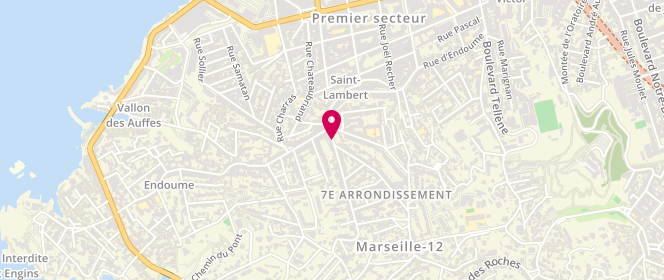 Plan de Banette, 10 Boulevard Bompard, 13007 Marseille