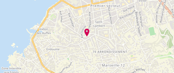 Plan de La Mascotte, 250 Rue d'Endoume, 13007 Marseille
