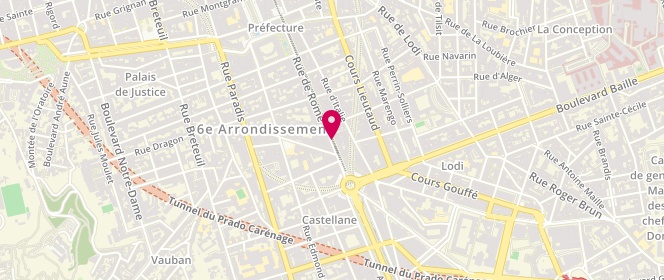 Plan de Boulangerie de Castellane, 196 Rue de Rome, 13006 Marseille