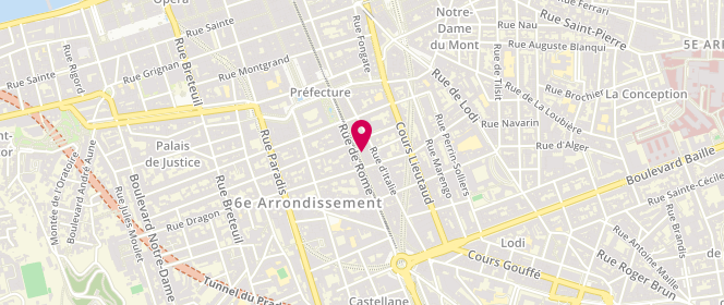 Plan de Boulangerie de la Prefecture, 147 Rue de Rome, 13006 Marseille