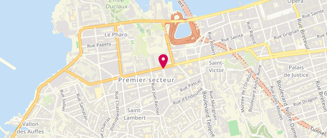 Plan de T65, 35 avenue de la Corse, 13007 Marseille