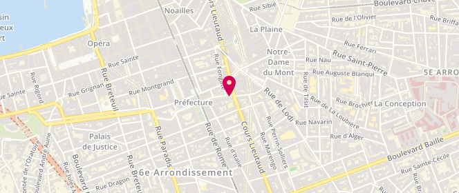 Plan de SAS Alne, 32 Boulevard Louis Salvator, 13006 Marseille