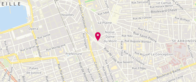 Plan de Fournil du Mont, 7 place Notre Dame du Mont, 13006 Marseille