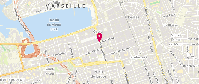 Plan de Boulangerie Patisserie Joseph Mandonato, 8 Rue Breteuil, 13001 Marseille