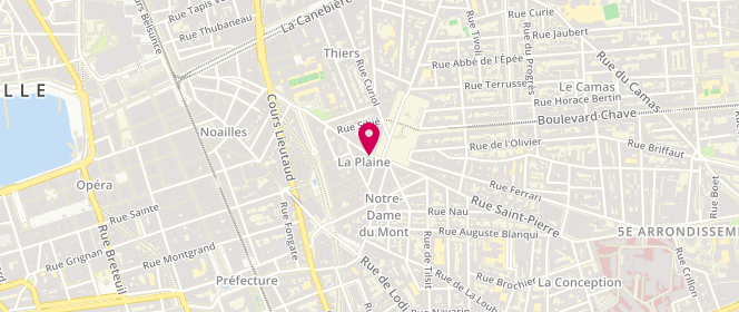 Plan de Fournil de la Place, 50 Rue 3 Mages, 13006 Marseille