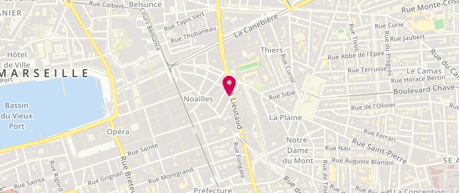 Plan de Zicavo boulangerie pâtisserie & brunch, 29 Rue Jean Roque, 13001 Marseille