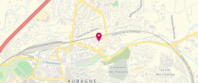Plan de Le Fournil d'Aubagne, Zone Aménagement des Defensions
245 Avenue Gabriel Peri, 13400 Aubagne