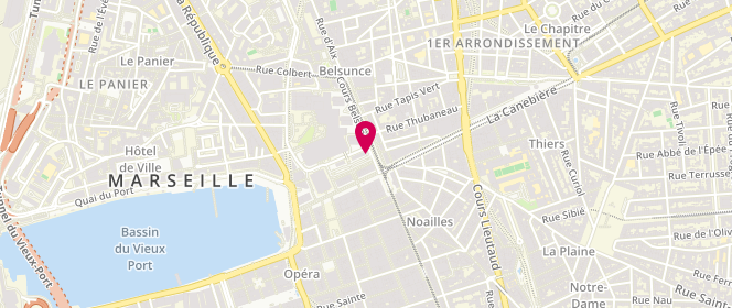 Plan de Bagalette, 1 Rue de Bir Hakeim, 13001 Marseille