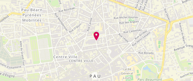 Plan de Boulangerie Duarte rodrigues, 8 Rue du Dr Simian, 64000 Pau