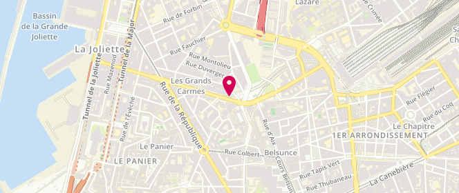 Plan de Au Fournil des Dames, 8 Boulevard des Dames, 13002 Marseille
