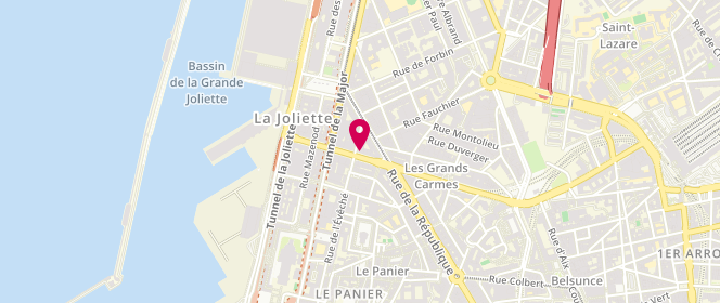 Plan de Le Pralin, 86 Boulevard des Dames, 13002 Marseille