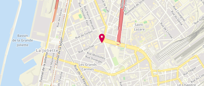 Plan de HADJAL Mohamed, 5 Place Marceau, 13002 Marseille