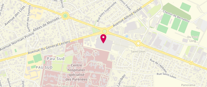 Plan de Brioche Dorée, 9 avenue du Général Leclerc, 64000 Pau