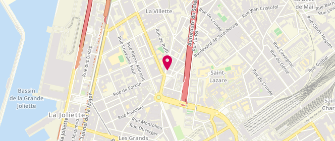 Plan de La Bague de Yasmine, 76 avenue Camille Pelletan, 13003 Marseille
