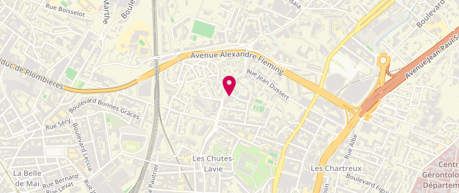 Plan de Pains et Mignardises, 78 avenue des Chutes Lavie, 13004 Marseille