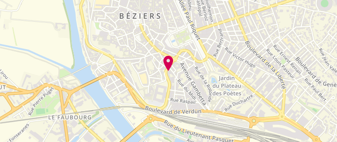Plan de Laraychi, 13 avenue de la Marne, 34500 Béziers