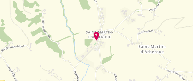 Plan de Bolangerie Barnetche, Maison Elichabeheria, 64640 Saint-Martin-d'Arberoue
