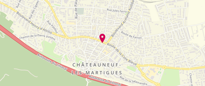 Plan de Banette, 8 avenue du 4 Septembre, 13220 Châteauneuf-les-Martigues