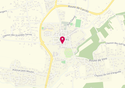 Plan de Fournil des Olivettes, 9 place Louis Fournier, 83143 Le Val