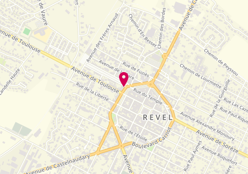 Plan de Le Fournil Revelois, 24 Boulevard de la République, 31250 Revel