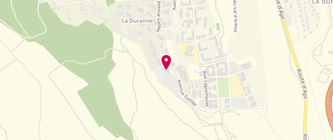 Plan de Le Fournil de la Duranne, 660 avenue Galilée, 13290 Aix-en-Provence