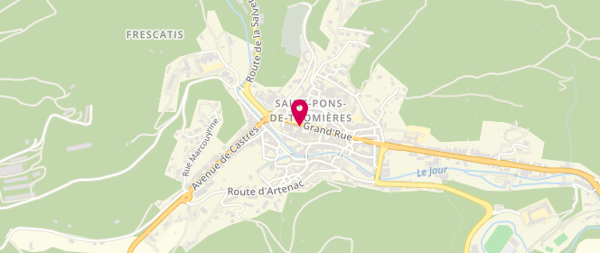Plan de Delice de St Pons, 24 Grand Rue, 34220 Saint-Pons-de-Thomières